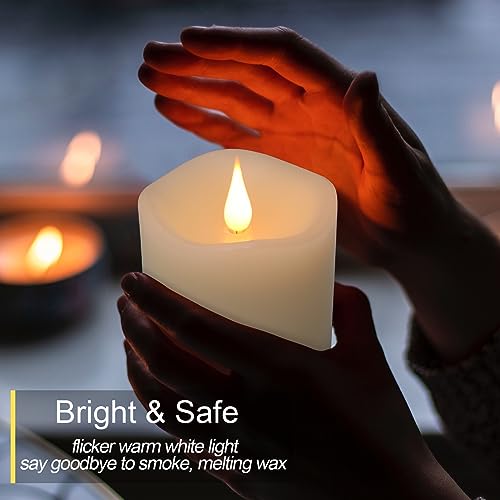 Flameless Candles Battery Operated with Timer