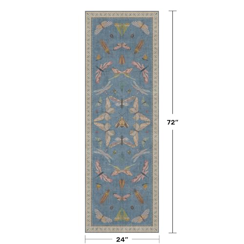 Boho Non Slip Kitchen Rug Runner (12 Sq Ft)