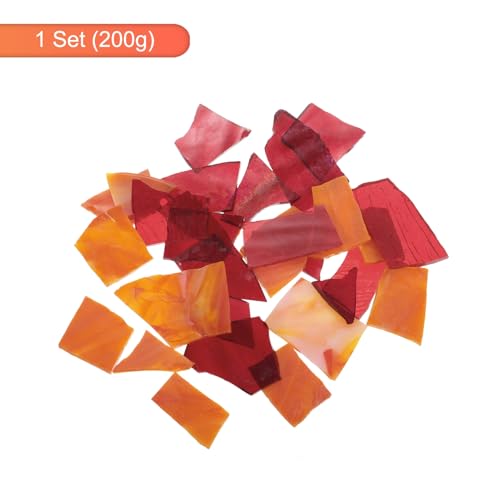 200g Glass Mosaic Tiles for Craft