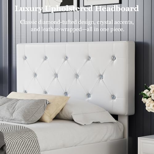 Twin Size Bed Frame with Storage Drawers