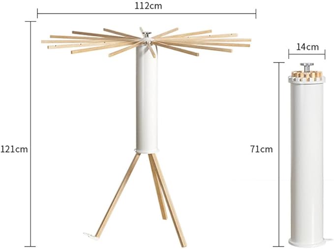 Portable Foldable Clothes Drying Rack - Compact Design for Indoor Outdoor & Outdoor Laundry, Hidden Storage, Lightweight Folding Clothing Rack for Travel and Home.