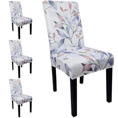 Pattern Chair Covers for Dining Room Set of 4