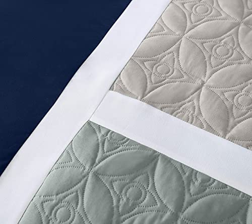 Upland 7 Piece Quilted Patchwork Comforter Set