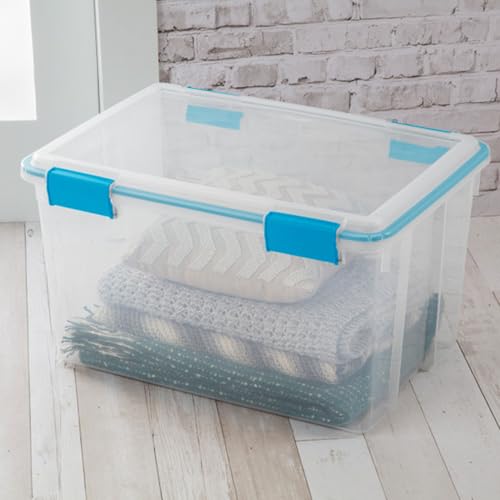 Gasket Storage Box with Lids for Home & Office (8 Count)