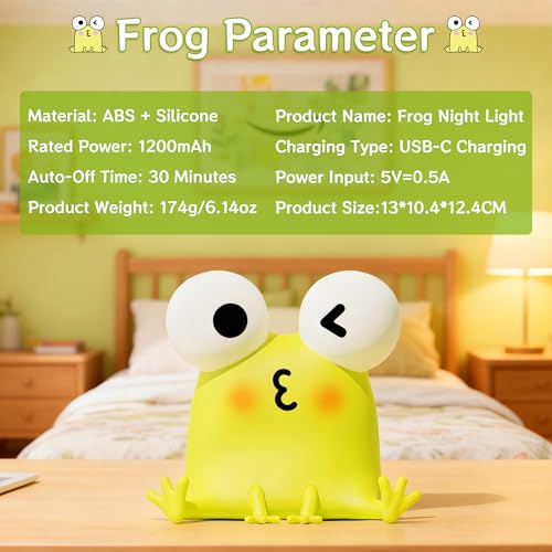 Frog Night Light for Kids