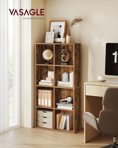 Bookshelf 8 Cubes Storage Organizer