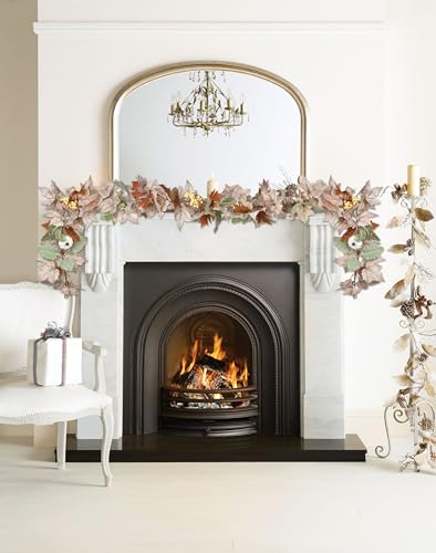 2 Pack Fall Maple Garland