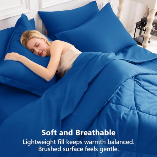 Full Size Comforter Sets Classic Blue