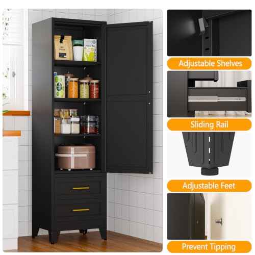 Tall Narrow Storage Cabinet