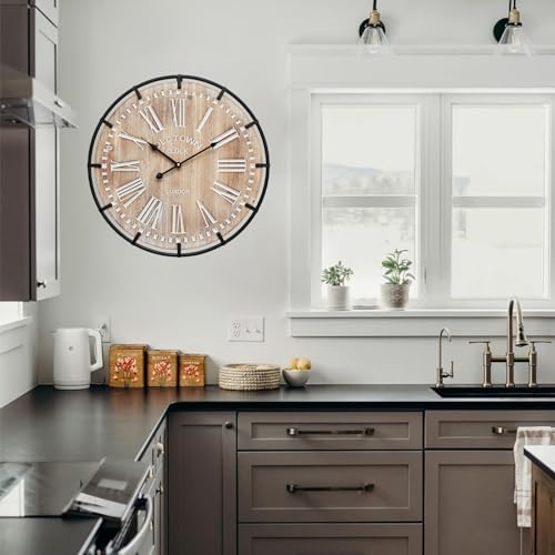 20 Inch Grand Farmhouse Wall Clock
