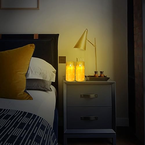 3"x6"Flickering Flameless Candles (2 Count)