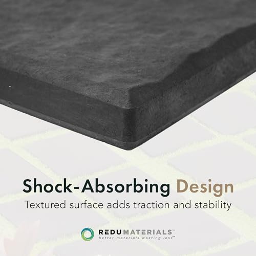 Faux Stone Rubber Square Stomp Stones (10 Count)