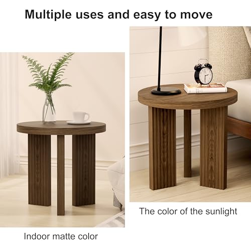 17.52" Small Round Side Table