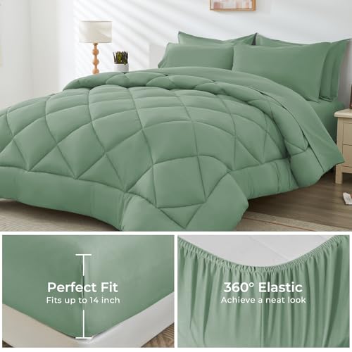 7 Piece King Comforter Set