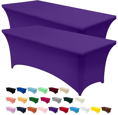 Spandex Table Cloth 2 Pack [8FT
