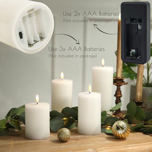 Flameless Candles (4 Count)