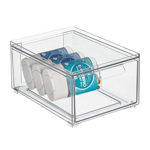 Plastic Bathroom Organizer Bin w (8 Count)