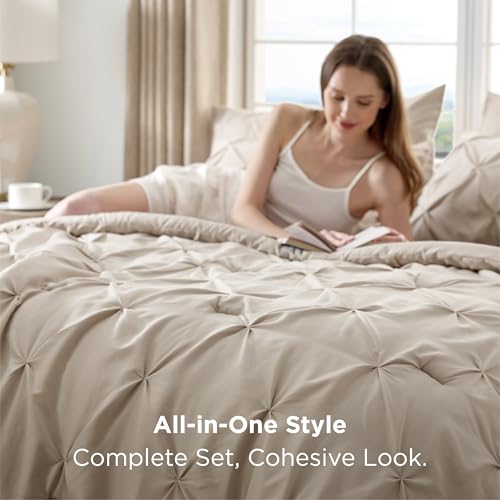 7 Piece Queen Comforter Set & Sheet Set