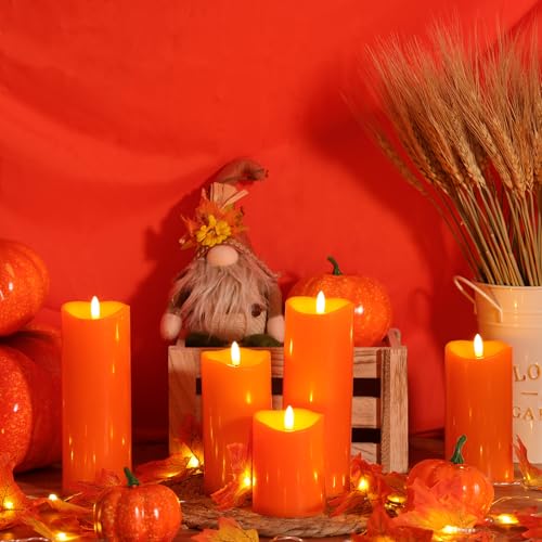 Outdoor Flameless Candles with Remote Timer (2 Count)