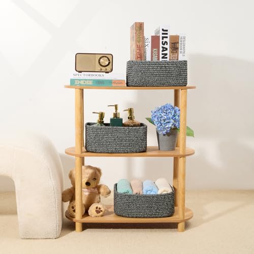 Small Storage Baskets for Organizing (3 Count)