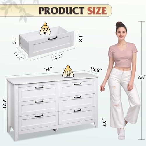 White Dresser for Bedroom