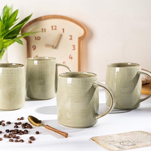 Large Coffee Mugs Set of 4 (4 Count)