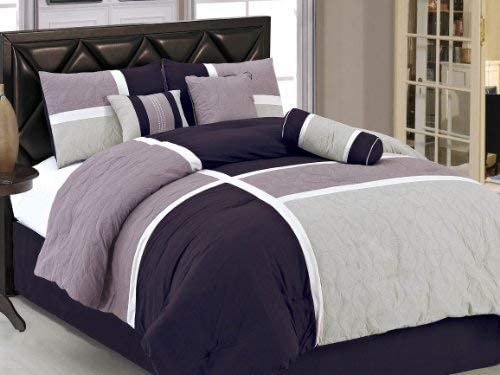 Upland 7 Piece Quilted Patchwork Comforter Set