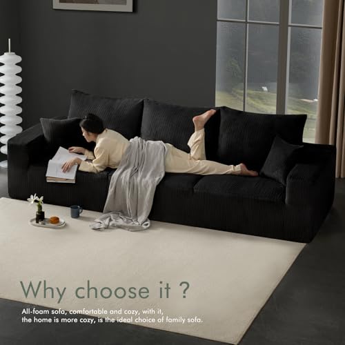 113" Modular Sectional Sofa Boneless U