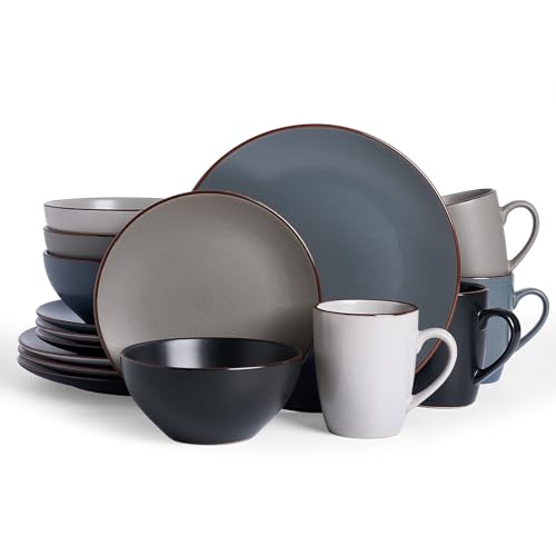 Venus Dinnerware Sets with Mugs (16 Count)