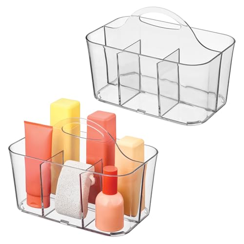 4 Section Storage Caddy with Handle (2 Count)