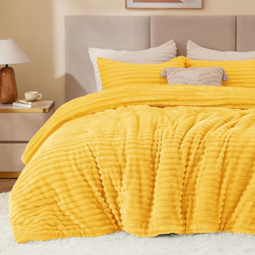 Fleece Full Comforter Set