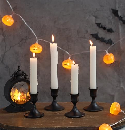 Willceka Black Taper Candle Holder (2 Count)