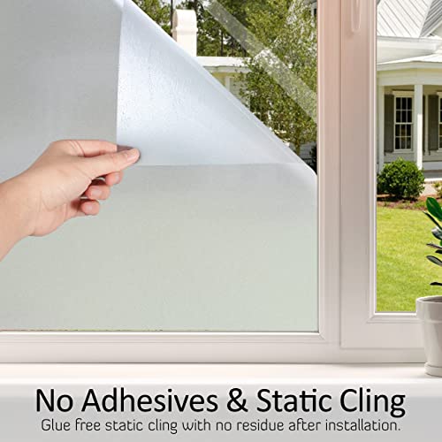 Frosted Glass Window Privacy Film (48.38 Sq Ft)