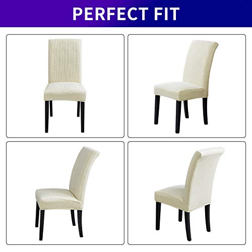 Stretch Chair Covers for Dining Room Set of 8