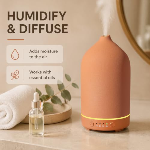 200ML Ceramic Essential Oil Diffuser for Home