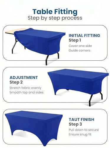 Spandex Table Cloth 1 Pack [6FT
