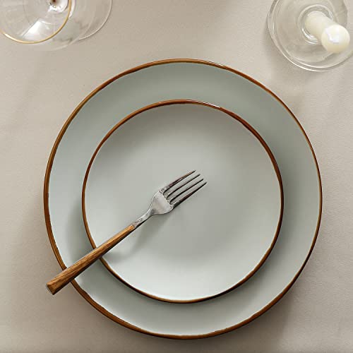 Brasa Stoneware 16 Piece Modern Dinnerware Set