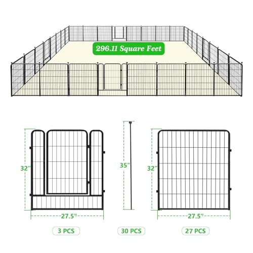 Decorative Black Metal Fencing Garden Fence with Gate