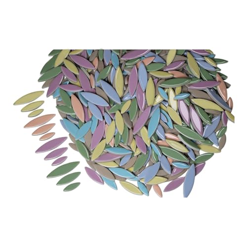 VerzTile Mosaic Tiles for Crafts (70 Count)