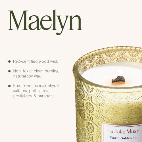 Starlit Fir Pine Scented Candles for Home (19.4 Ounce)