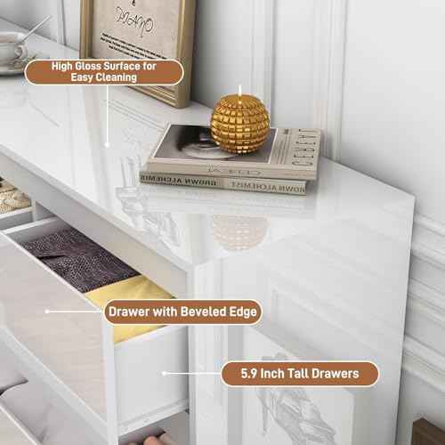 White Malm Dresser for Bedroom
