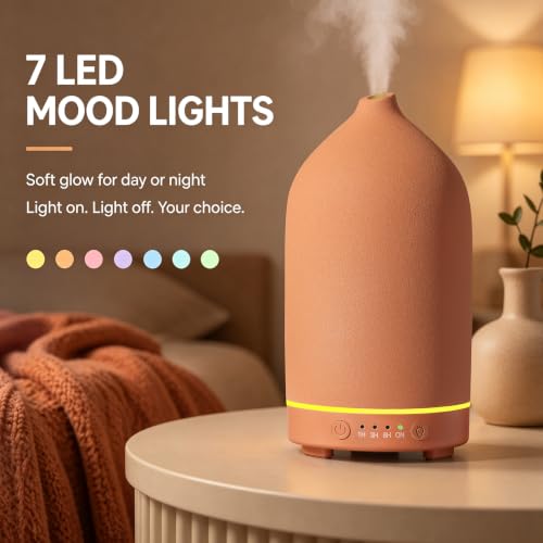 200ML Ceramic Essential Oil Diffuser for Home