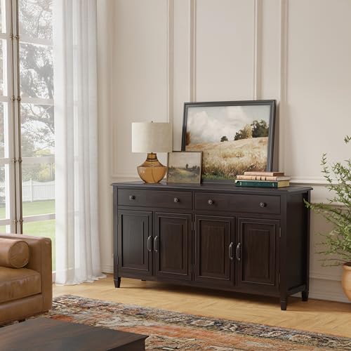 Connaught 67" Sideboard Cabinet in Dark Chestnut Brown