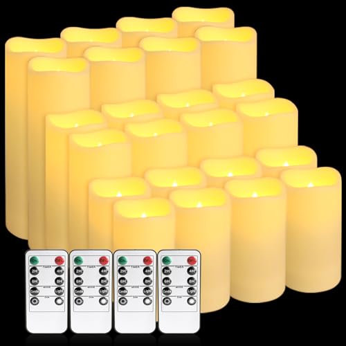 Set of 24 Flameless Led Battery Opeated (24 Count)