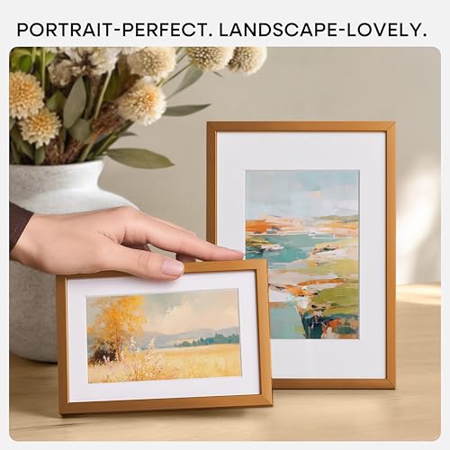 8x10 Bronze Picture Frame (4 Count)