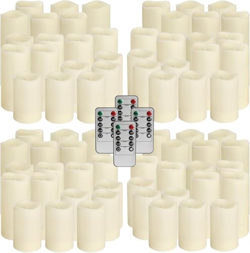 Set of 72 Flameless Led Battery Opeated (72 Count)
