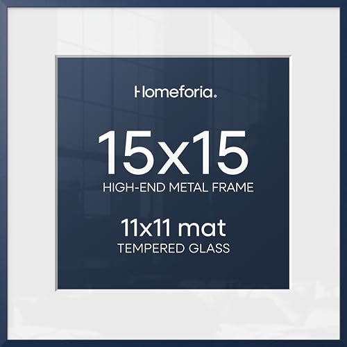 15x15 Blue Picture Frame