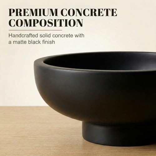Black Decorative Bowl for Home Decor