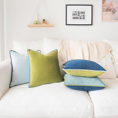 Decorative Throw Pillow Covers Cushion Cases (4 Count)