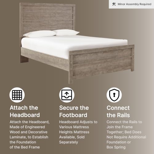 Culverbach Farmhouse Full Panel Bed Frame